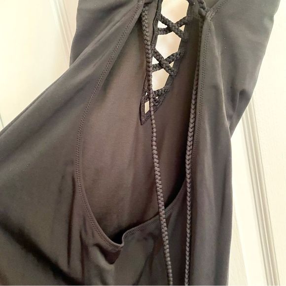 Black lace up Victorias Secret swimsuit - Picture 5 of 5